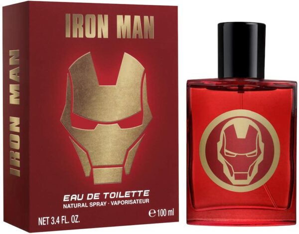Marvel Iron Man Men’s Cologne 3.4 oz Eau de Toilette Superhero Fragrance for Men - Image 2
