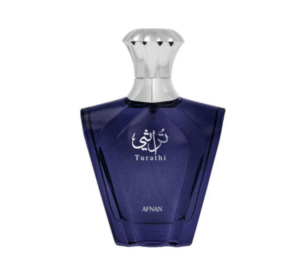 Afnan Turathi Blue Eau de Parfum for Men, 3.0 Fl. Oz
