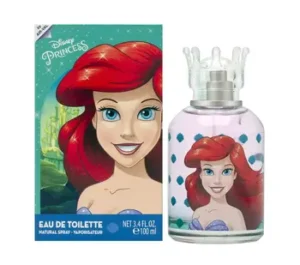 Disney Princess Ariel Eau de Toilette Spray for Girls 3.4 oz, Fresh & Fun Fragrance