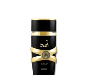 Lattafa Asad Eau de Parfum Spray for Unisex 3.4 oz