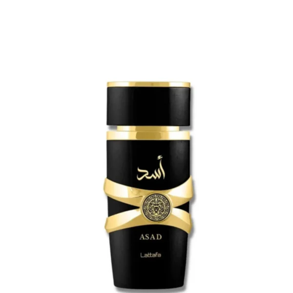 Lattafa Asad Eau de Parfum Spray for Unisex 3.4 oz