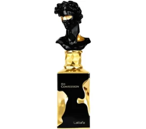 Lattafa His Confession Eau de Parfum Spray for Men 3.4 oz