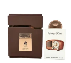Lattafa Pride Vintage Radio Eau de Parfum Spray for Unisex 3.4 oz