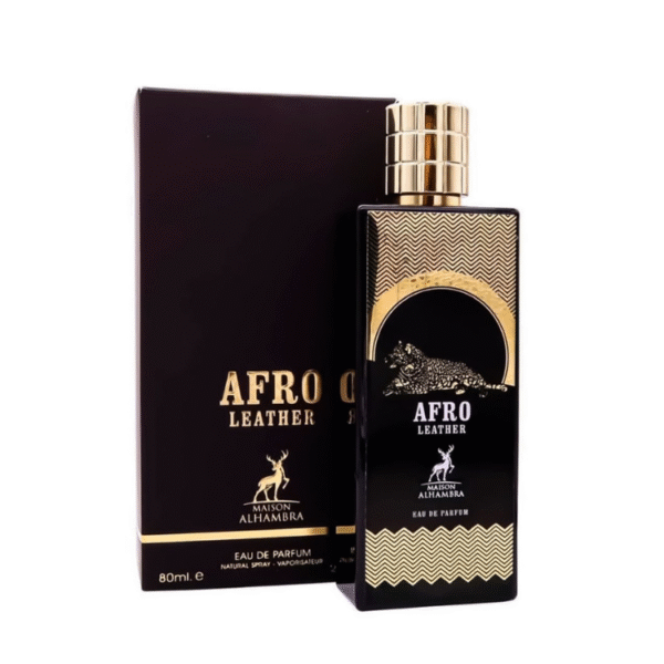 Maison Alhambra Afro Leather Eau de Parfum Spray for Men 2.72 oz